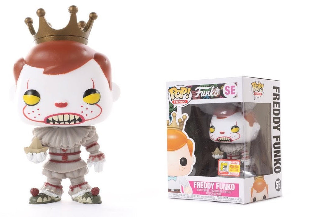 Funko POP! Freddy Funko as Pennywise (2018 SDCC)(4000 PCS)(Damaged Box) #SE