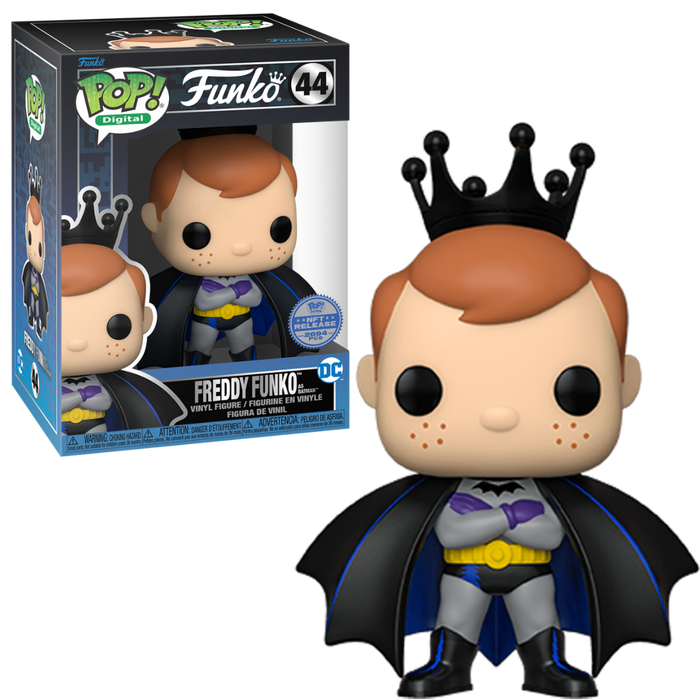 Funko POP! Digital: Freddy Funko As Batman (NFT Release)(2694 PCS)(Damaged Box) #44