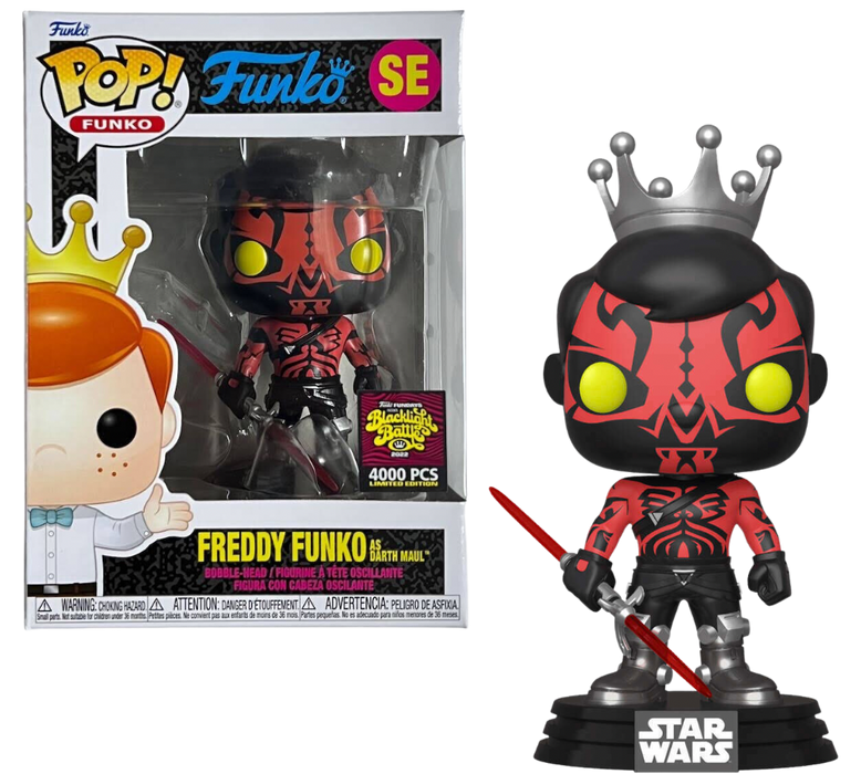 Funko POP! Funko: Freddy Funko As Darth Maul (2022 Fundays 4000 PCS)(Damaged Box) #SE