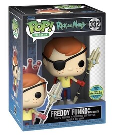 Funko POP! Digital: Rick And Morty - Freddy as Evil Morty (NFT Release 2200 PCS)(Damaged Box) #332
