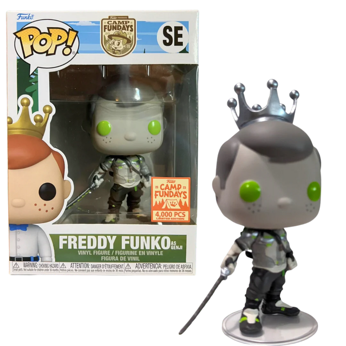 Funko POP! Camp Fundays: Freddy Funko As Genji (2023 Camp Fundays)(4,000PCS)(Damaged Box) #SE