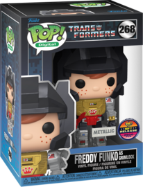 Funko POP! Digital: Transformers - Freddy Funko as Grimlock (NFT Release 2600 PCS)[Metallic] #268