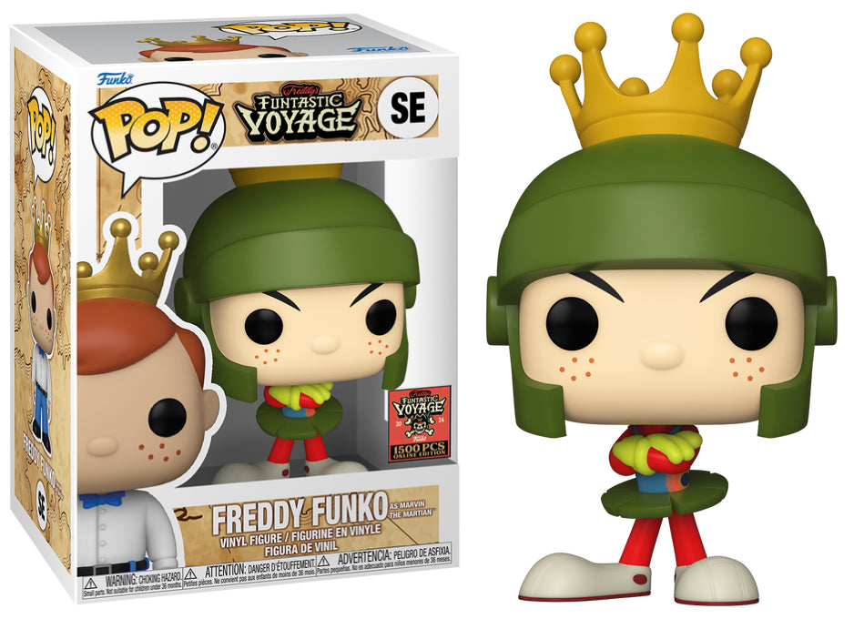 Funko POP! Funtastic Voyage: Freddy Funko As Marvin The Martian (1500 PCS Online Edition) #SE