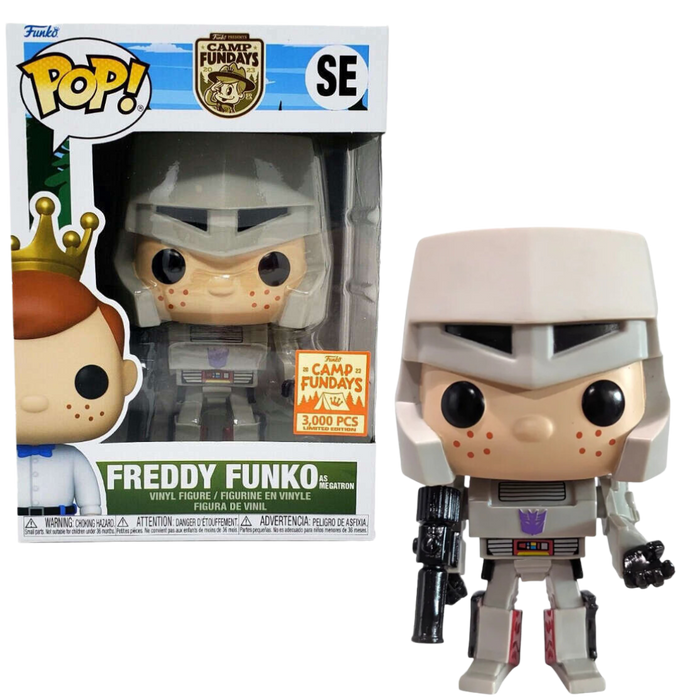Funko POP! Camp Fundays: Freddy Funko As Megatron (2023 Camp Fundays)(3000 PCS)(Damaged Box) #SE