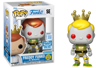 Funko POP! Fundays: Freddy Funko As Metalhead (Diamond)(2025 Online Limited Edition)(3000PCS) #SE