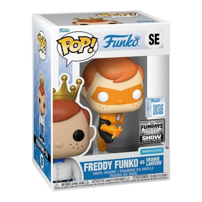 Funko POP! Funko: Freddy Funko As Orange Lantern (2025 Fundays Show 3100 PCS) #SE
