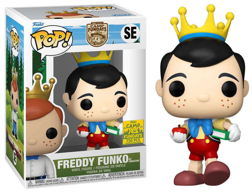 Funko POP! Camp Fundays: Freddy Funko As Pinocchio (2023 Camp Fundays)(750PCS) #SE