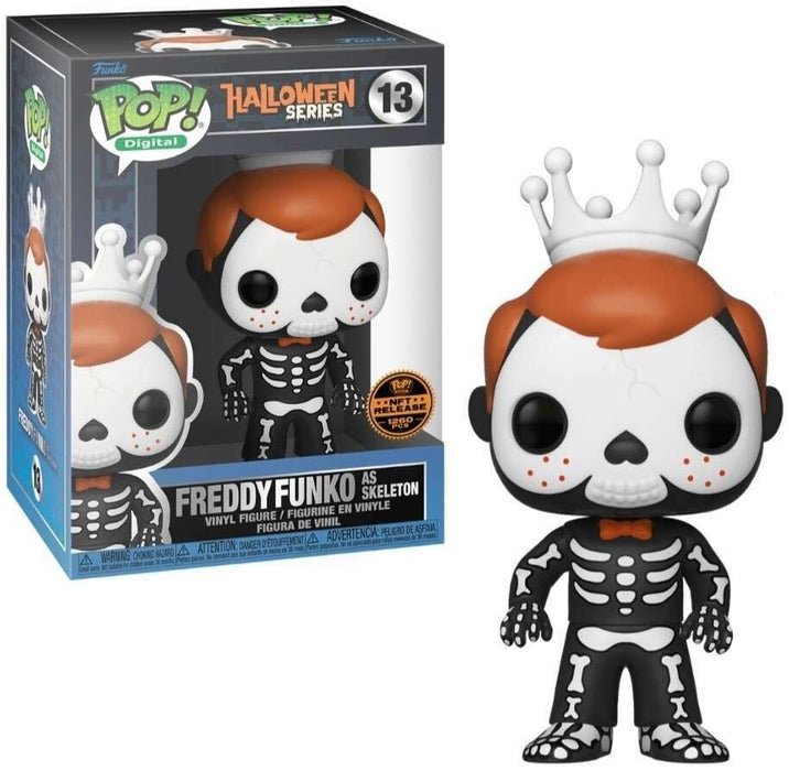 Funko POP! Digital: Halloween Series - Freddy Funko As Skeleton (NFT Release)(1260 PCS) #13