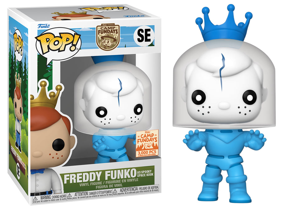 Funko POP! Camp Fundays: Freddy Funko As Spooky Space Kook (2023 Camp Fundays)(3,000 PCS)(Damaged Box) #SE