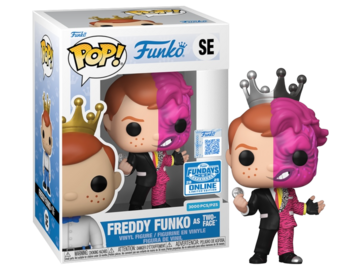 Funko POP! Fundays: Freddy Funko As Two-Face (2025 Online Limited Edition)(3000PCS)(Damaged Box) #SE