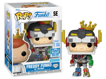 Funko POP! Funko: Freddy Funko As Voltron [Diamond] (2025 Fundays 3000 PCS)(Damaged Box) #SE