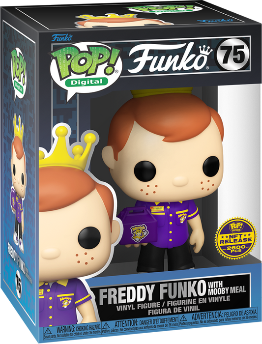 Funko POP! Digital: Jay & Silent Bob - Freddy Funko with Mooby Meal (NFT Release)(2600 PCS) #75
