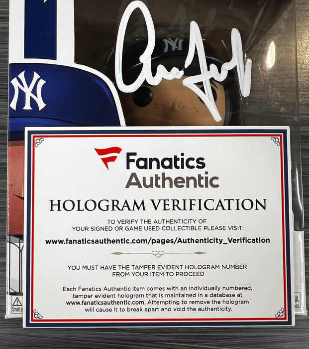 Funko POP! MLB: Aaron Judge [Road Jersey](Signed/Aaron Judge/Fanatics) #04