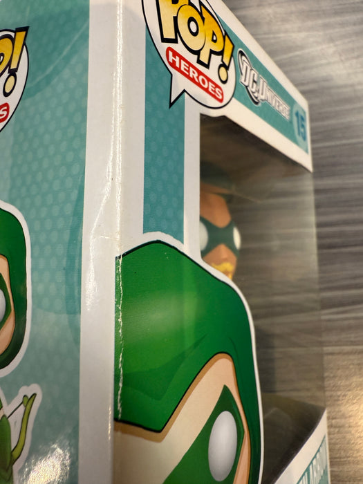 Funko POP! Heroes: DC Universe - Green Arrow (Damaged Box) #15