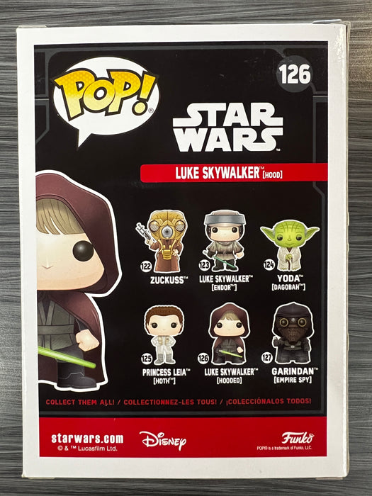 Funko POP! Star Wars: Luke Skywalker (Hood)(2017 Orlando Star Wars Celebration) #126