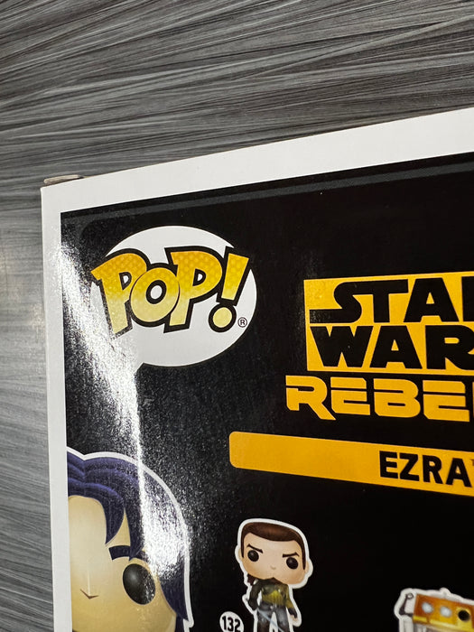Funko POP! Star Wars Rebels: Ezra (Signed/Eman Esfandi/JSA/)(Damaged Box) #134