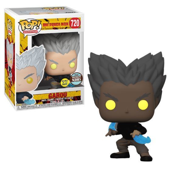Funko POP! Animation: One Punch Man - Garou (GiTD)(Speciality Series)(Damaged Box) #720