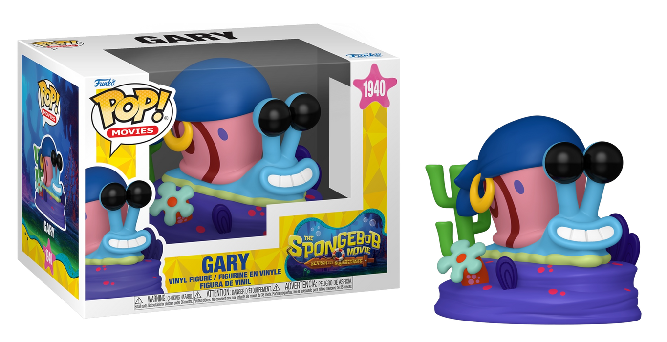 Funko POP! Movies: The SpongeBob Movie Search For SquarePants - Gary #1940