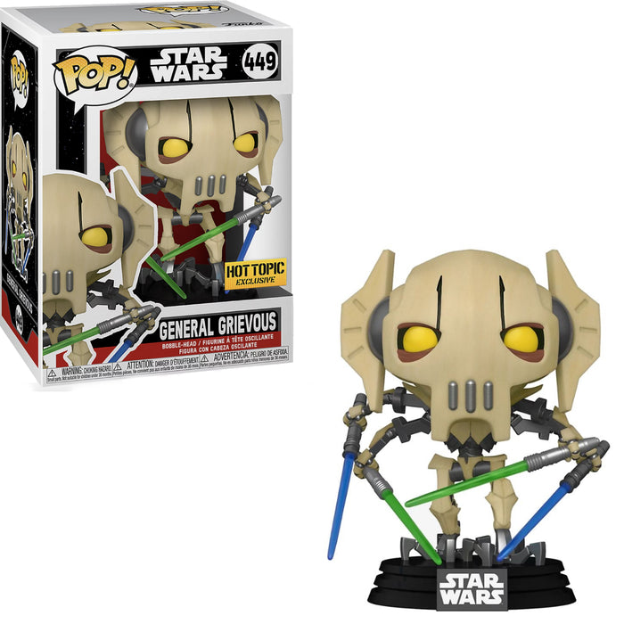 Funko POP! Star Wars: General Grievous (Hot Topic) #449