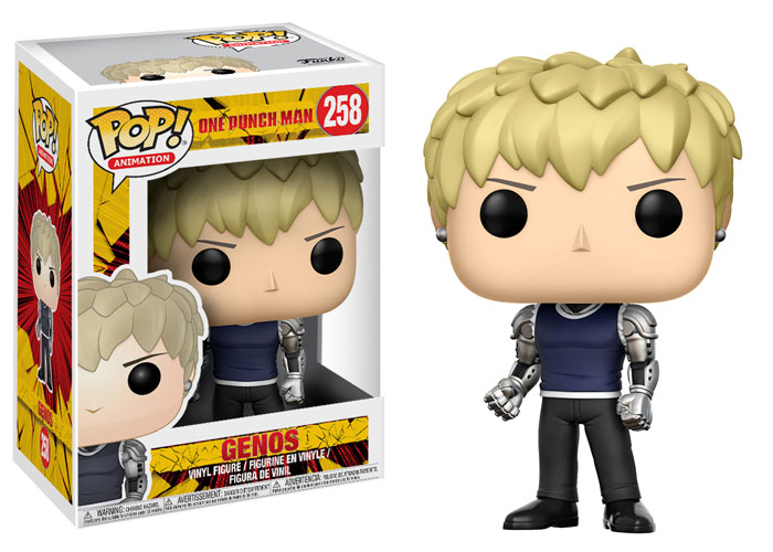 Funko POP! Animation: One Punch Man - Genos (Damaged Box) [B] #258