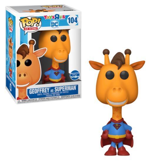 Funko POP! AD Icons: Toys R Us DC - Geoffrey As Superman (Toys R Us) #104