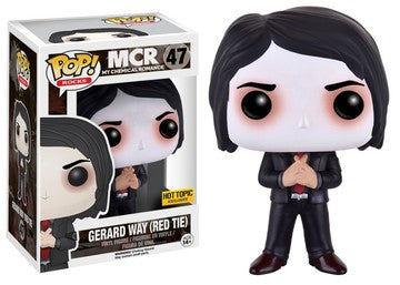 Funko POP! Rocks: MCR - Gerard Way (Red Tie)(Hot Topic) #47