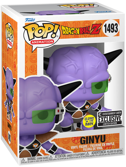 Funko POP! Animation: Dragon Ball Z - Ginyu (GiTD)(Entertainment Earth) #1493