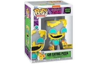 Funko POP! Television: Invader Zim - Gir Eating Pizza (Hot Topic)(Damaged Box) #1332
