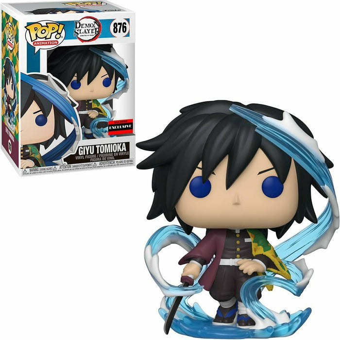Funko POP! Animation: Demon Slayer - Giyu Tomioka (AAA Exclusive)(Damaged Box) #876