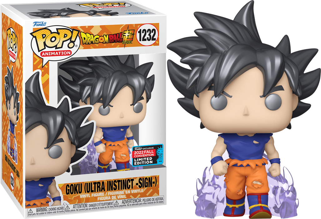 Funko POP! Animation: Dragonball Z - Goku [Ultra Instinct -Sign-](2022 Fall Convention)(Damaged Box) #1232