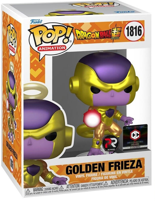 Funko POP! Animation: Dragon Ball Super - Golden Frieza (Pre-Release)(Chalice)(Damaged Box) #1816