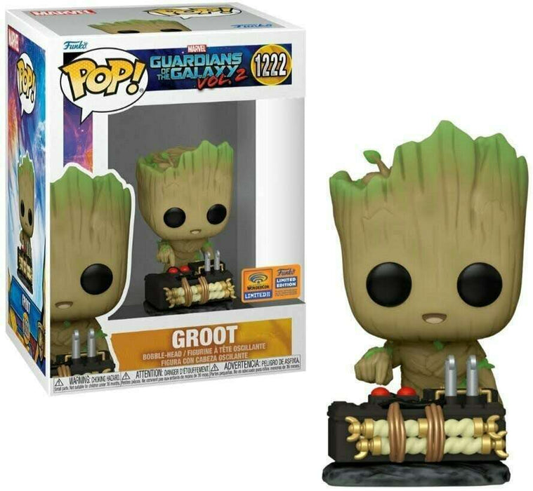 Funko POP! Marvel: Guardians of The Galaxy Vol. 2 - Groot (2023 WonderCon) #1222