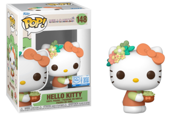 Funko POP! Hello Kitty[With Plant] Funko Sticker/Funko) #148