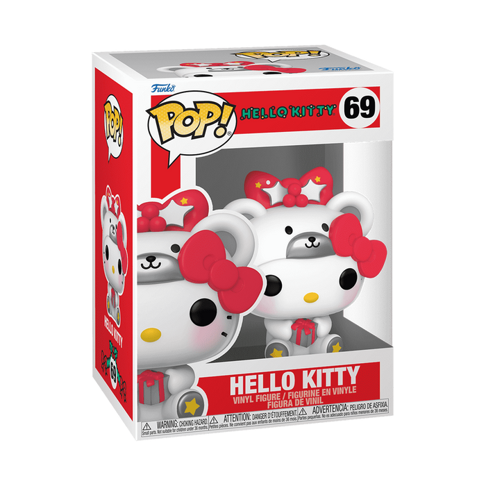 Funko POP! Hello Kitty: Hello Kitty [Polar Bear] (Metallic) #69