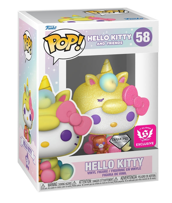 Funko POP! Hello Kitty & Friends: Hello Kitty (Diamond)(It's Sugar) #58
