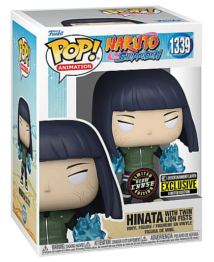 Funko POP! Animation: Naruto Shippuden - Hinata with Twin Lion Fists (Entertainment Earth)(CHASE)#1339