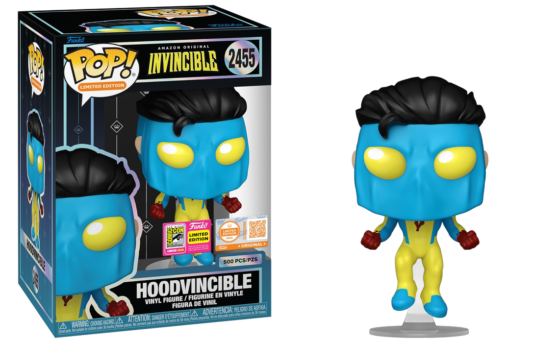Funko POP! Limited Edition: Television - Invincible: Hoodvincible (2026 SDCC)(Funko Grail/500 PCS) #2455