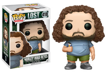 Funko POP! Television: Lost - "Hurley" Hugo Reyes (Damaged Box) #418