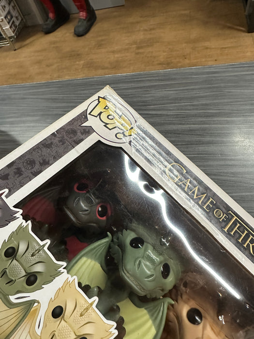 Funko POP! Game of Thrones: Drogon, Rhaegal & Viserion (Damaged Box) [3-Pack]