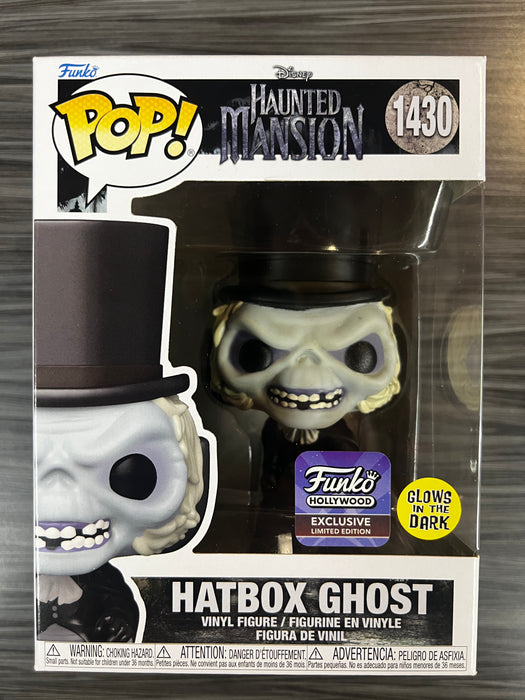 Funko POP! Disney: Haunted Mansion: Hatbox Ghost (Funko Hollywood)(GiTD) #1430