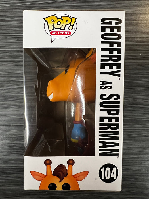 Funko POP! AD Icons: Toys R Us DC - Geoffrey As Superman (Toys R Us) #104