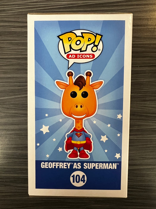 Funko POP! AD Icons: Toys R Us DC - Geoffrey As Superman (Toys R Us) #104