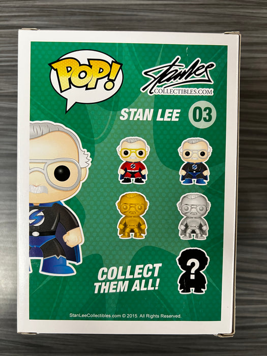 Funko POP! Stan Lee Collectibles: Stan Lee [Superhero] (2015 NYCC/1500 PCS)(Signed/Stan Lee/Stan lee Collectibles Cert) #03