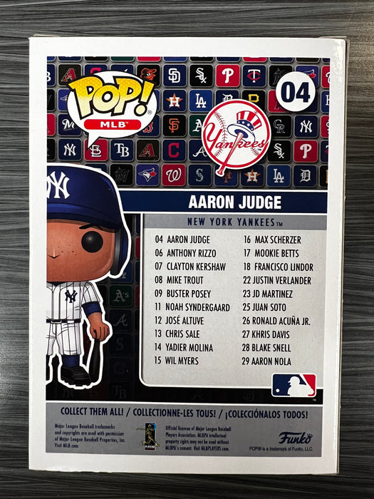 Funko POP! MLB: Aaron Judge [Road Jersey](Signed/Aaron Judge/Fanatics) #04