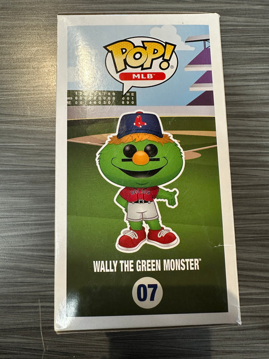 Funko POP! MLB: Wally The Green Monster [Red Jersey](Damaged Box) #07