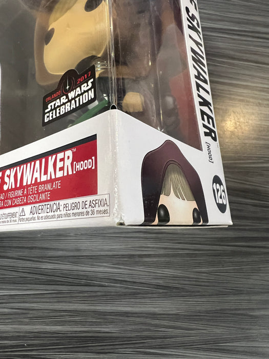 Funko POP! Star Wars: Luke Skywalker (Hood)(2017 Orlando Star Wars Celebration) #126