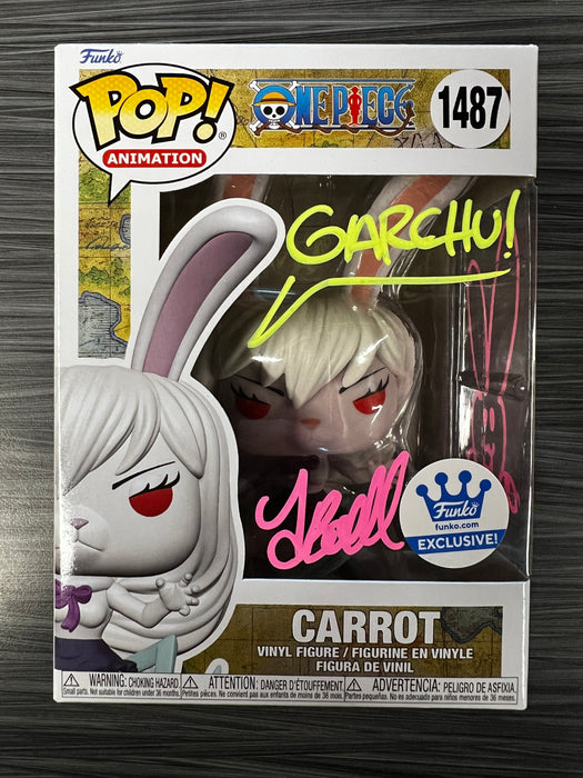 Funko POP! Animation: One Piece - Carrot (Funko)(Signed/Tia Ballard/Prime) #1487
