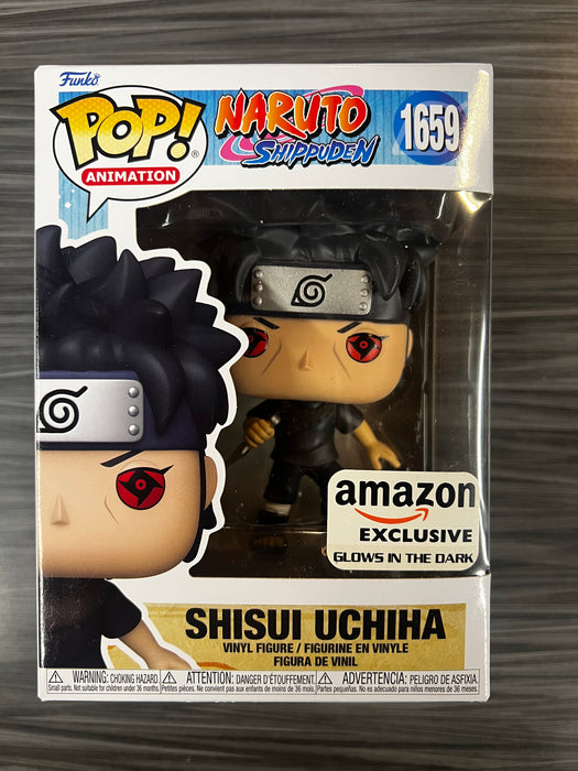 Funko POP! Naruto Shippuden: Shisui Uchiha (GiTD)(Amazon)(Damaged Box) #1659