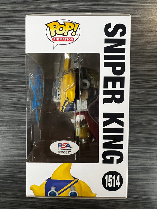 Funko POP! Animation: One Piece - Sniper King (Chalice)(Signed/Sonny Strait/PSA)  #1514