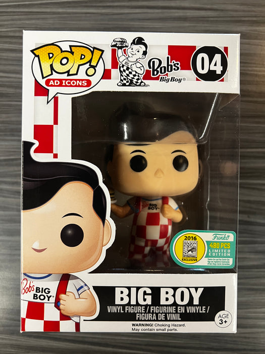 Funko POP! AD Icons: Bob's Big Boy - Big Boy (2016 SDCC 480 PCS)(Damaged Box) #04